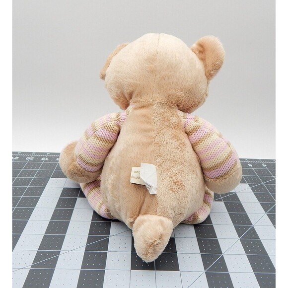 Maison Chic Teddy Bear Plush Stuffed Animal Knitted Arms Legs 14 Inch - Picture 3 of 12